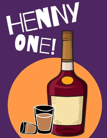 Henny One Bundle - Sip and Paint Kit (4 pack)